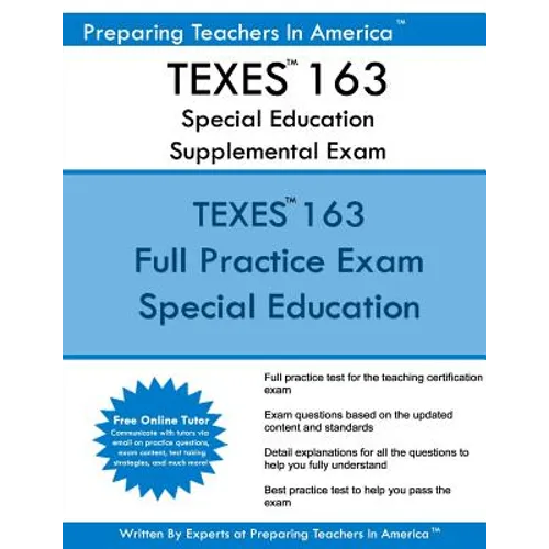 TEXES 163 Special Education Supplemental Exam: TEXES 163 Exam