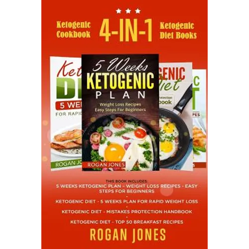 Ketogenic Cookbook: 4-in-1 Ketogenic Diet Books