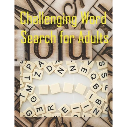 word Puzzle for Adults: Puzzle Books for Adults