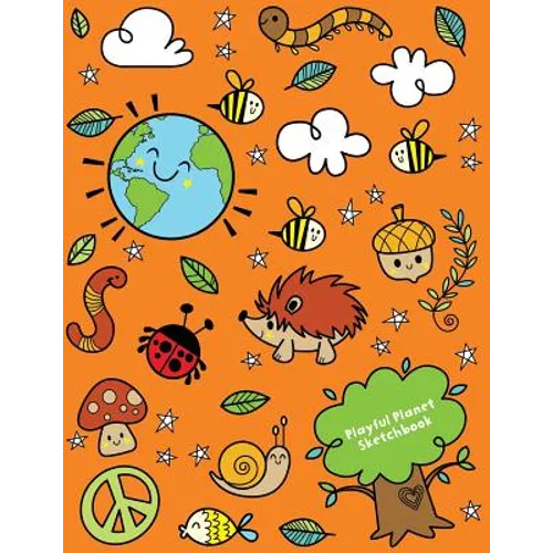 Playful Planet Sketchbook: Jumbo Drawing Pad For Sketching, Doodling And Coloring