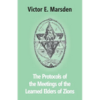 The Protocols Of The Meetings Of The Learned Elders Of Zions - Paperback