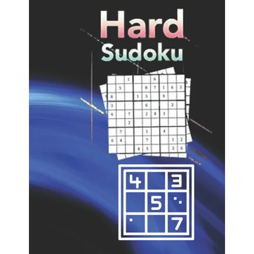 Hard Sudoku Book For Adult