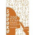 Sudoku 200 Extra Hard Puzzles With Solutions: Sudoku Sage Pocket Size Book