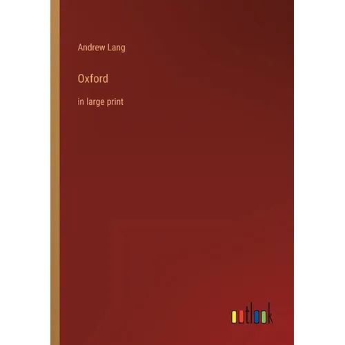 Oxford: in large print