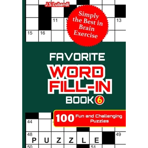 FAVORITE WORD FILL-IN Book 6