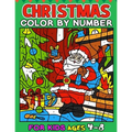Christmas Color by Number for kids ages 4-8