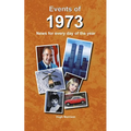 Events of 1973: news for every day of the year