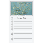 To Do List Notepad: Van Gogh Paintings, Checklist, Task Planner for Grocery Shopping, Planning, Organizing