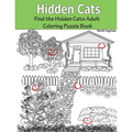 Hidden Cats: Find the Hidden Cats Adult Coloring Puzzle Book