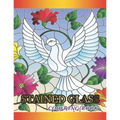 Stained Glass Coloring Book: Fanciful Assorted & Birds Designs