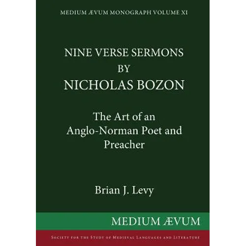 Nine Verse Sermons by Nicholas Bozon