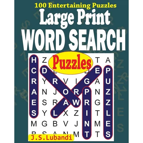 Large Print WORD SEARCH Puzzles