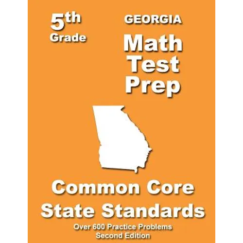 Georgia 5th Grade Math Test Prep: Common Core Learning Standards