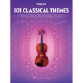101 Classical Themes for Violin Instrumental Folio Essential Violin Sheet Music Collection Hal Leonard Violin Solo Book