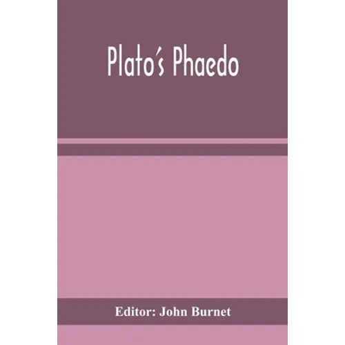 Plato'S Phaedo