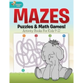Mazes, Puzzles & Math Games! Activity Books For Kids 9-12