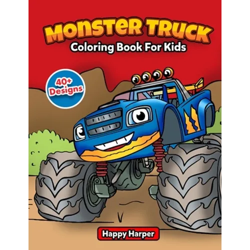 Monster Truck Coloring Book