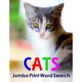 Cats Jumbo Print Word Search