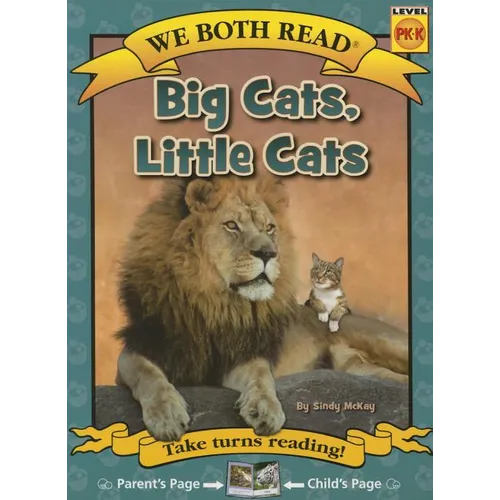 We Both Read-Big Cats, Little Cats