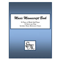 Music Manuscript Book (Blue): 96 Pages; 12 Staves; Includes Music Reference Charts