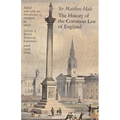 The History of the Common Law of England