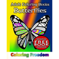 Adult Coloring Books: Butterflies