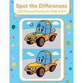 Spot the Differences - 100 Picture Puzzles for Kids 3 & 4