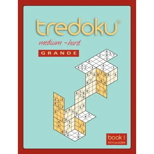 Tredoku Medium Hard Grande Book 1