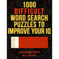 1000 Difficult Word Search Puzzles to Improve Your IQ