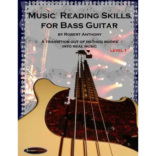 Music Reading Skills for Bass Guitar Level 1