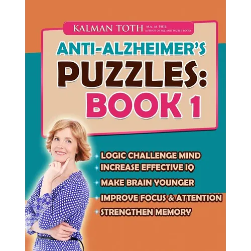 Anti-Alzheimer's Puzzles: Book 1: Brain Fitness Bootcamp