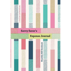Savvy Saver's Expense Journal - Monthly Bill Notebook