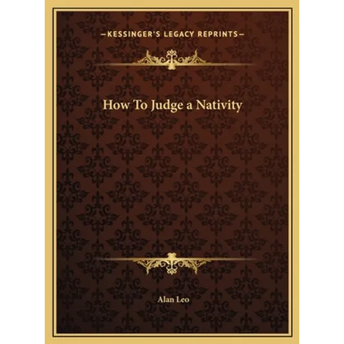How To Judge a Nativity
