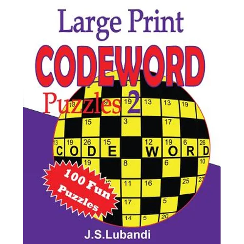Large Print Codeword Puzzles 2