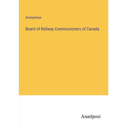 Board of Railway Commissioners of Canada
