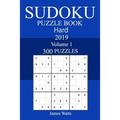 300 Hard Sudoku Puzzle Book 2019