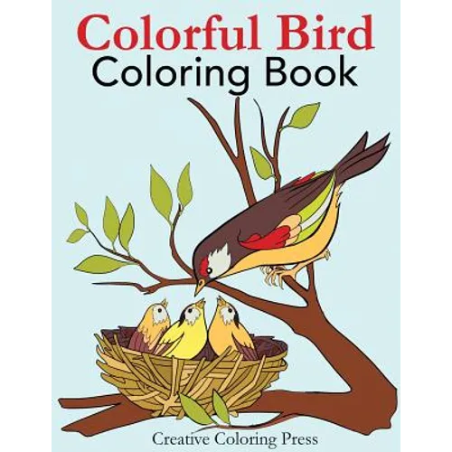 Colorful Bird Coloring Book