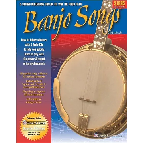 Banjo Songs: Book with Online Audio Access [With 2 CDs]