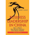 Business Leadership in China R
