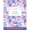 Adult Coloring Journal: Cocaine Anonymous (Turtle Illustrations, Purple Bubbles)
