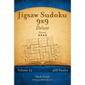 Jigsaw Sudoku 9x9 Deluxe - Extreme - Volume 23 - 468 Logic Puzzles