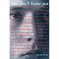 You Don't Know Me