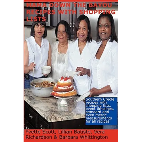 Mama Down the Bayou Recipes with Shopping Lists
