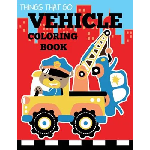Vehicle Coloring Book
