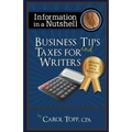 Business Tips and Taxes For Writers