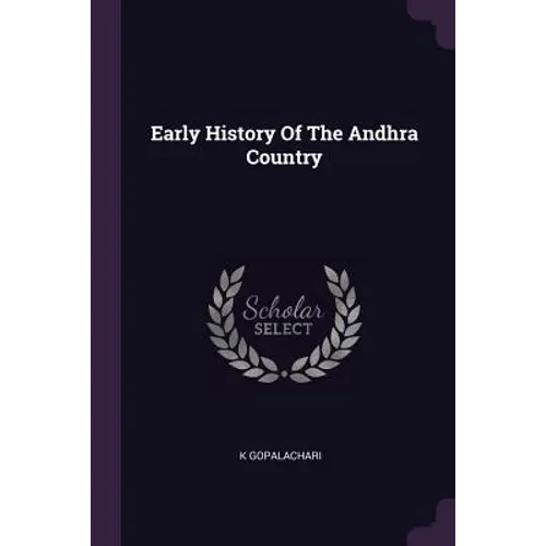 Early History Of The Andhra Country