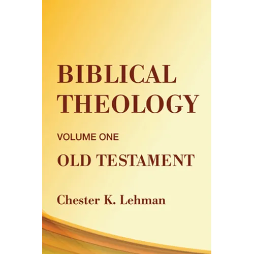 Biblical Theology: Old Testament