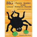 Big Fuzzy Spider with Green Pompom Hands
