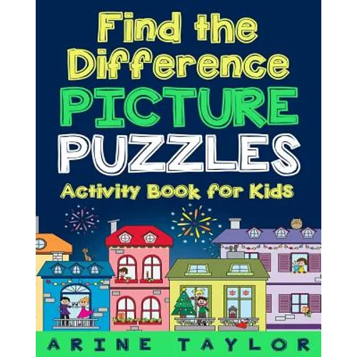 Find the Difference Picture Puzzles: Activity Book for Kids
