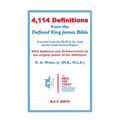 4,114 Definitions from the Defined King James Bible